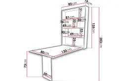 Abi Matbord 85 cm