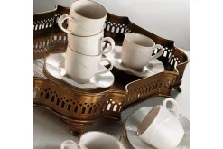 Adine Kaffeservis 12 Delar Porslin