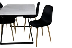 Admira Matgrupp 140 cm + 4 Pontus Matstolar
