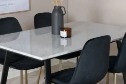 Admira Matgrupp 140 cm + 4 Pontus Matstolar