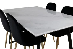 Admira Matgrupp 140 cm + 4 Pontus Matstolar