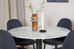 Admira Matgrupp 106 cm Rund inkl 4 Ypas Stolar