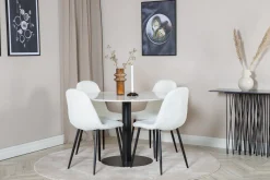 Admira Matgrupp 106 cm Rund inkl 4 Ypas Stolar