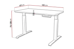 Adrianah Skrivbord 67x121 cm