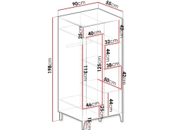 Aggarwal Garderob 90 cm