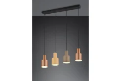 Agudo Taklampa 4L E27 flerfärgad