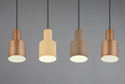 Agudo Taklampa 4L E27 flerfärgad