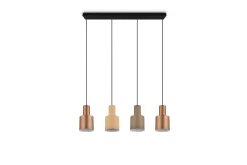 Agudo Taklampa 4L E27 flerfärgad