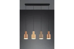 Agudo Taklampa 4L E27 flerfärgad
