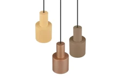 Agudo Taklampa 3L E27 flerfärgad