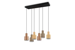 Agudo Taklampa 6L E27 flerfärgad