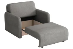 Ajmeri Bäddsoffa 2-sits i Plysch