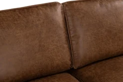 Akron 2-sits Soffa med Divan Vänster Bondedläder