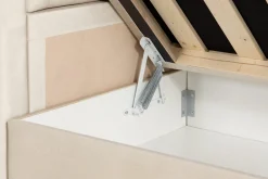 Alessia Komplett Sängpaket med Förvaring LED-belysning 160x200 cm