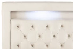 Alessia Komplett Sängpaket med Förvaring LED-belysning 160x200 cm