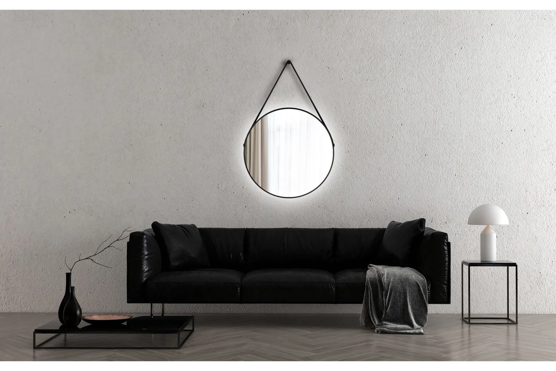 Allejaure Spegel 80 cm Rund