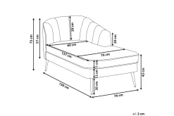 Allier Schäslong 150 cm Höger