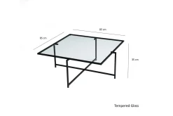 Alskaliden Soffbord 85x35x85 cm