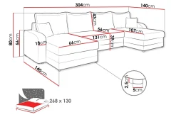 Alvared Soffa Dubbeldivan 4-sits