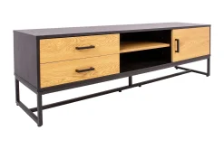 Amsterdam TV-nivå 160 cm Ek/Svart