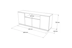 Anari Konsollbord 180 cm