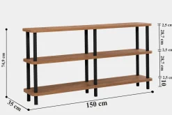 Andifli Bokhylla 150x74,9 cm