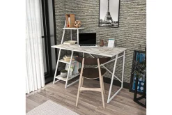 Andifli Skrivbord 60x120x120 cm med förvaring