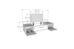 Andifli Sminkbord 100 cm