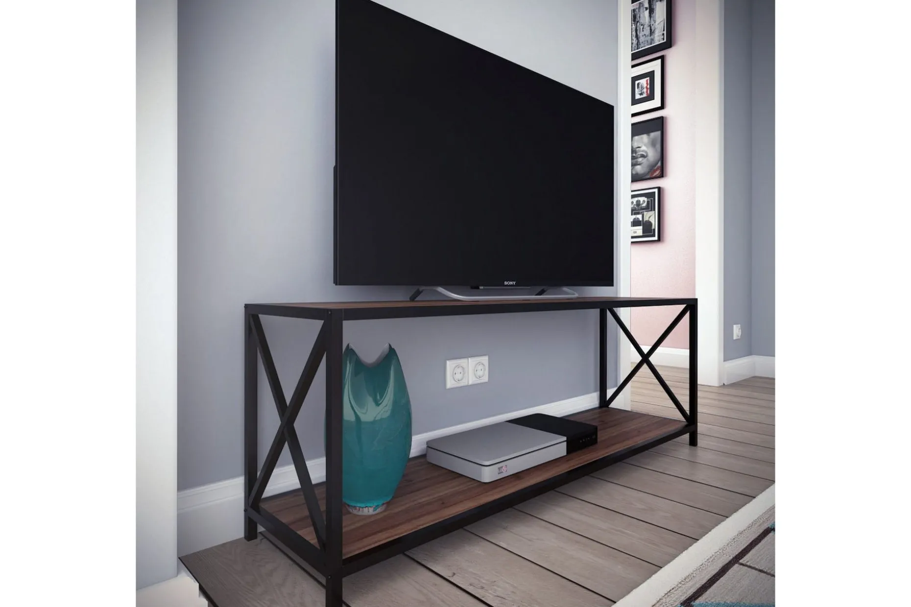 Andifli Tv-bänk 120x45,7 cm