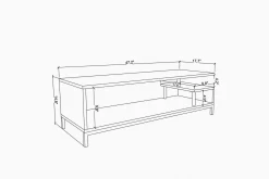 Andifli Tv-bänk 120x37,6 cm