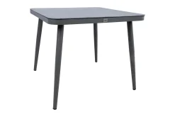Andros Utebord 90x90xH75 cm Grå