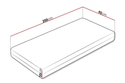 Arigna Resårmadrass 90x200 cm