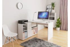 Armacao Hörnskrivbord 120 cm med Förvaring