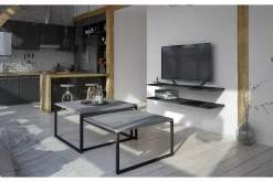 Arriondas Satsbord 69 cm 2 Bord