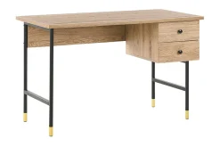 Assaria Skrivbord 120 cm med Förvaring 2 Lådor