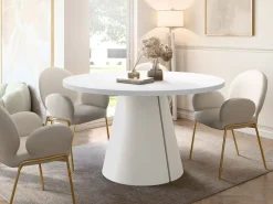 Aurion Matbord rund förlängningsbart 100-174 cm