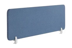 Avskärmning för skrivbord 160 x 40 cm blå WALLY