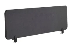 Avskärmning för skrivbord 180x40 cm grå WALLY