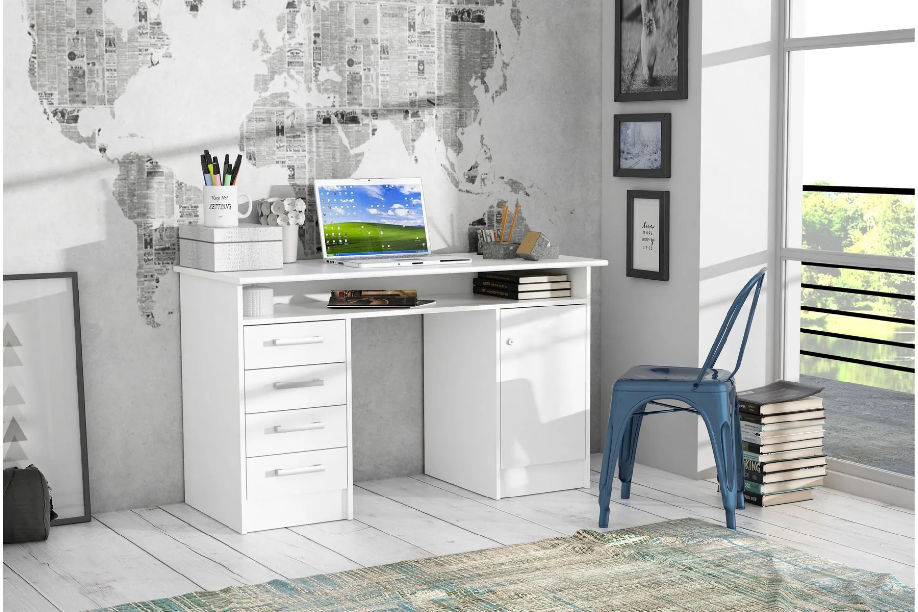 Baacwood Skrivbord 126 cm
