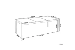 Bacoli Matbord Utomhus 220 cm