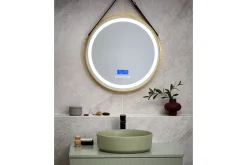 Badrumsspegel med LED Darois