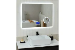 Badrumsspegel med LED Montaron