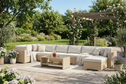 Bahamas Divanmodul - Loungebord utomhus 75x75 cm till soffor