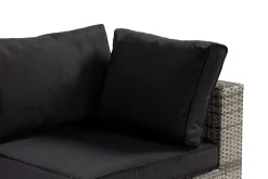 Bahamas Liten loungegrupp utomhus - Soffgrupp till balkong 3-sits - Litet loungeset konstrotting utemöbler
