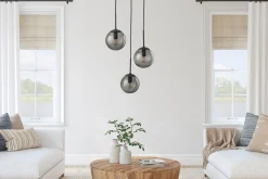 Balini Taklampa 3L E14 antracit