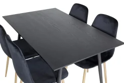 Balisa Matgrupp 120 cm inkl 4 Pontus Sammetsstolar