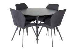 Balisa Matgrupp 115 cm Rund inkl 4 Sumoas Stolar