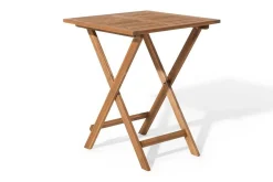 Balkongset av Utebord och 2 Utestolar brun/mintgrön FIJI