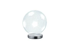 Ball LED bordslampa krom