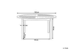 Barrata Matbord Utomhus 150 cm